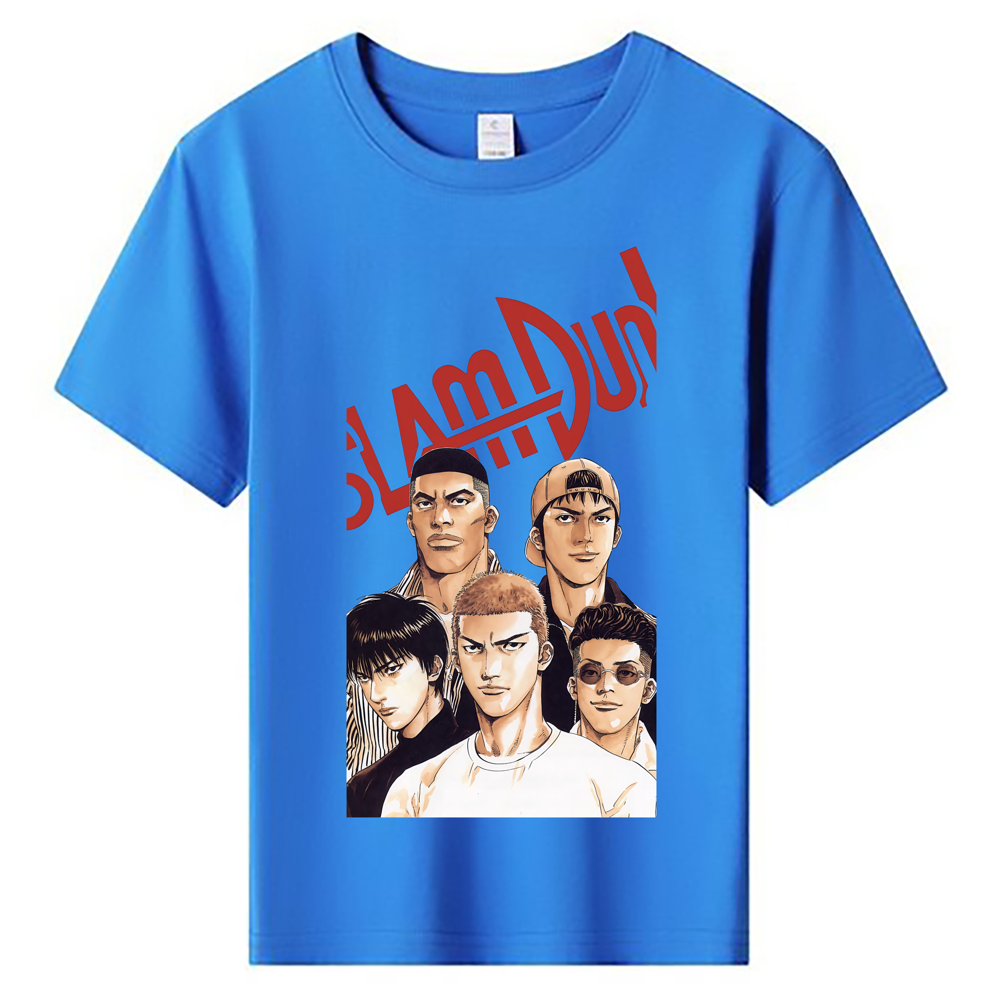（画像用） SLAM DUNK／スラムダンク 綿100％キッズTシャツ（フロントプリント）